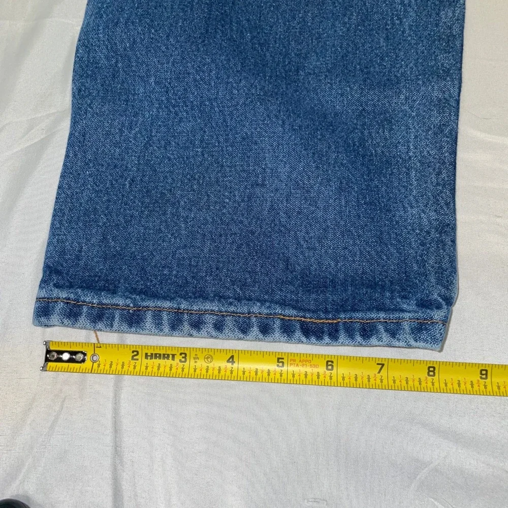 Wrangler FR Flame Resistant Relaxed Fit Jeans Blue Denim 38x30 FR31MWZ Workwear